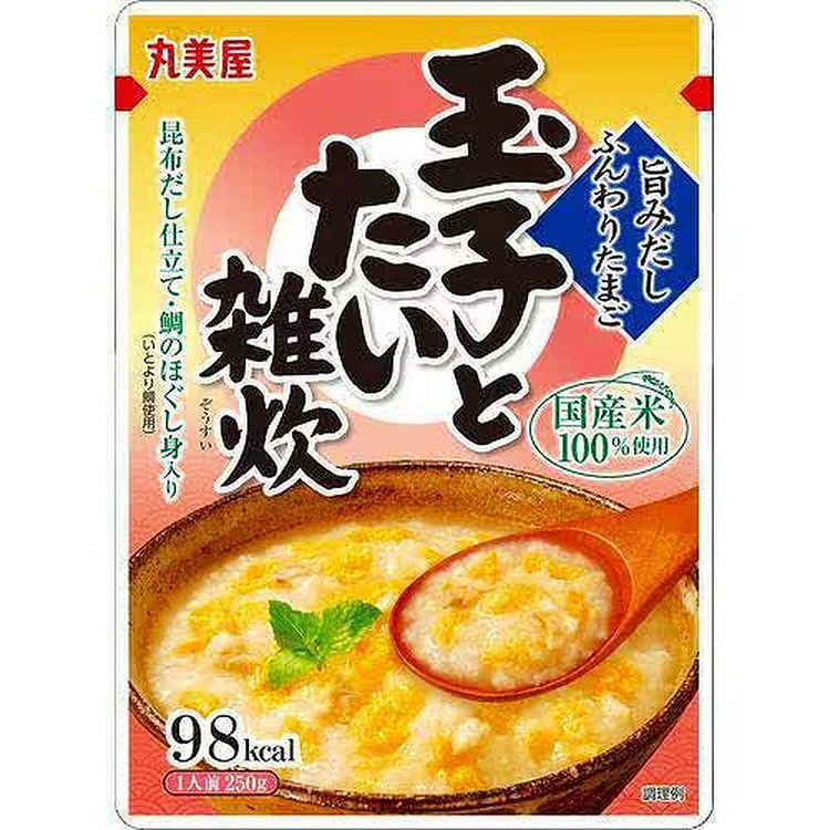 Marumiya Egg and Sea Bream Rice Porridge