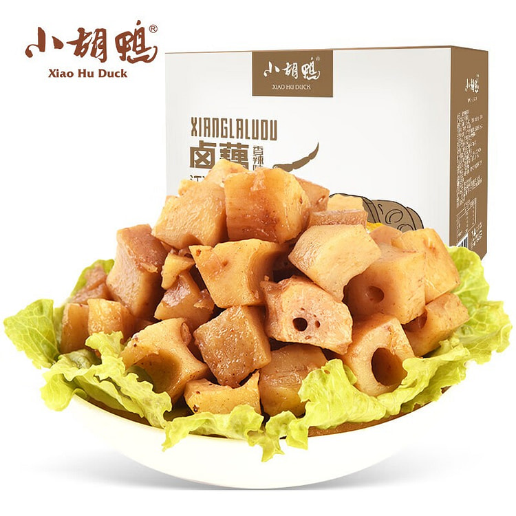 小胡鸭香辣卤藕丁300g
