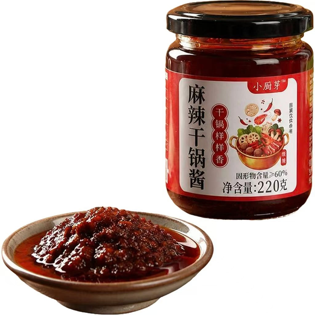 Spicy dry pot sauce 220g*per bottle 220 g