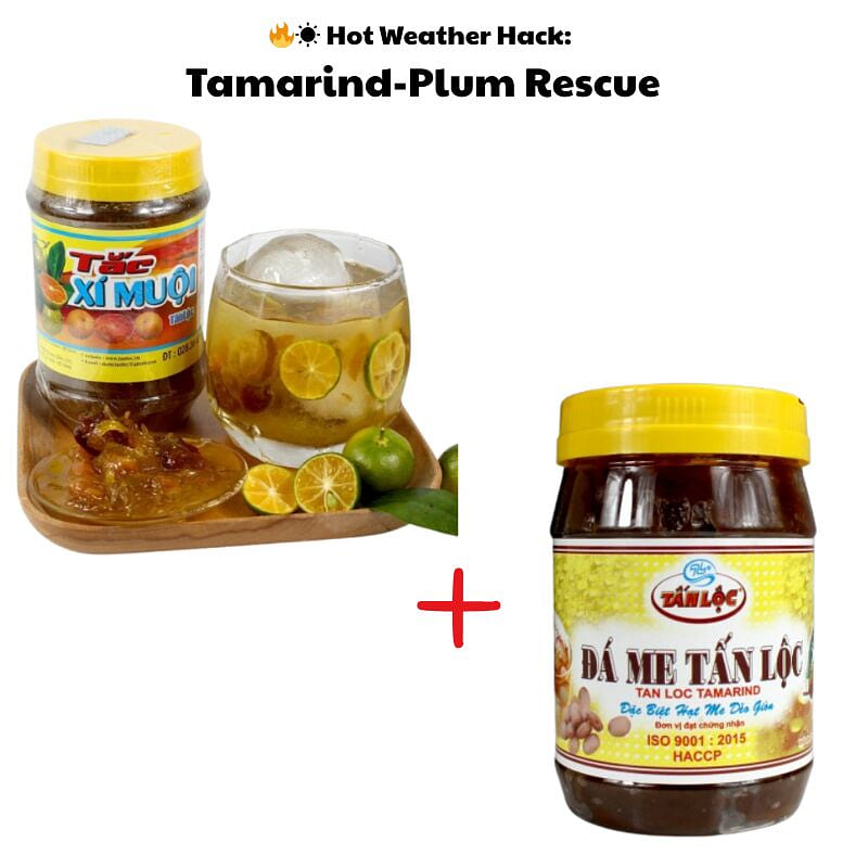 SUMMER DUO TAMARIND AND PLUM COMBO 2 JARS 1.8 Kg 63.49 oz