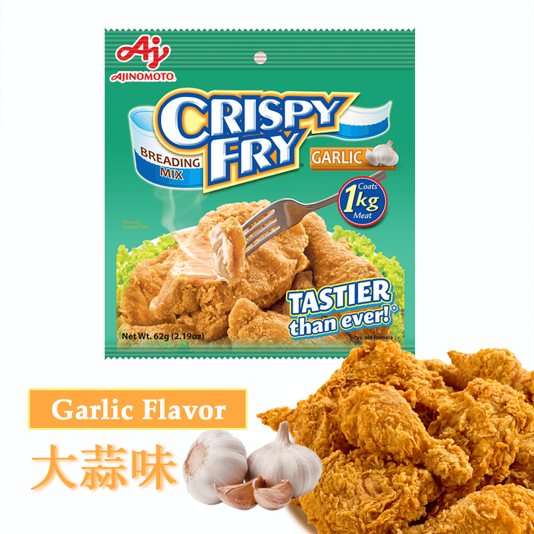 菲律宾炸粉面包粉炸鸡粉大蒜味 62 克