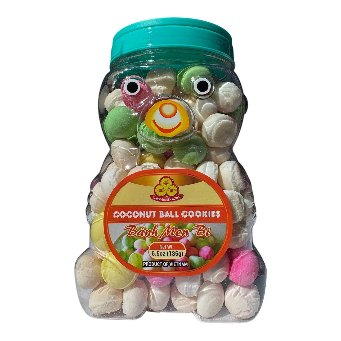 [3GC] Coconut Ball Cookies Banh Men Bi 185 g