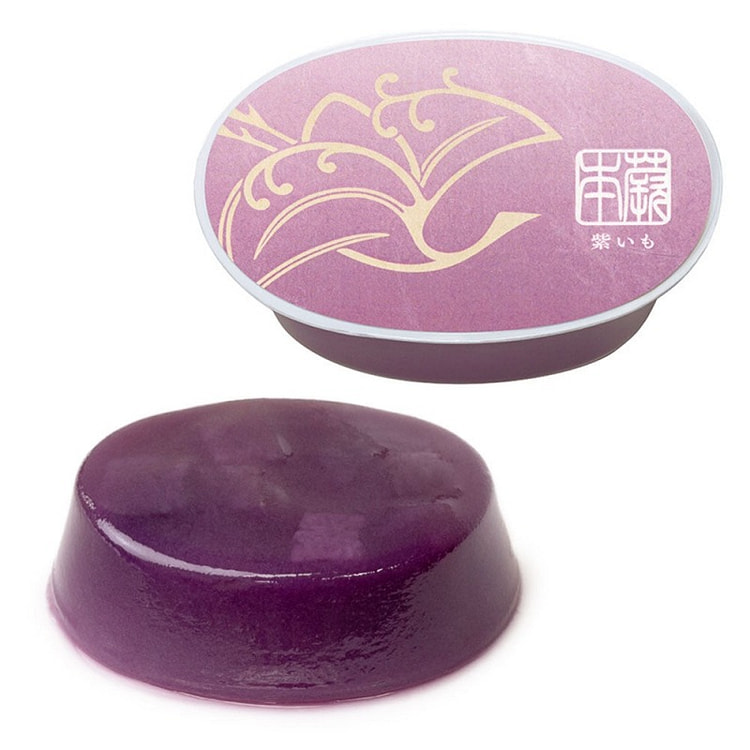 Kyoto Confectionery Shop Tsuruya Yoshinobu Autumn Hon-warabi Purple Sweet P