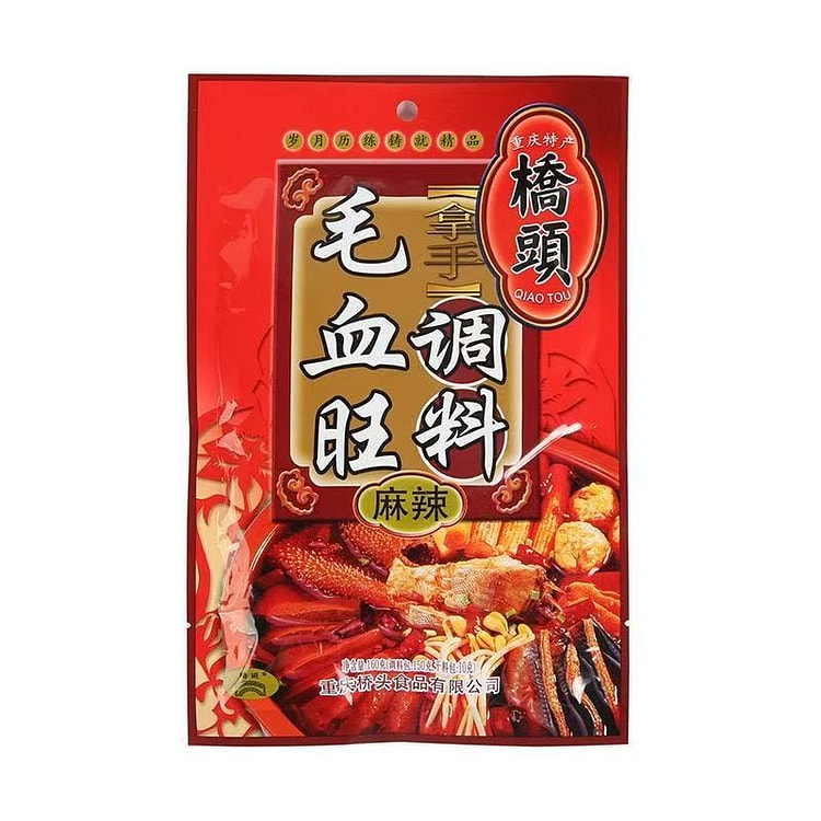 桥头 重庆毛血旺调料麻辣160g*1包 160 克