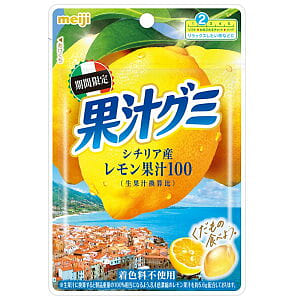 Meiji Sicilian Lemon Juice Gummies 47g 1 each