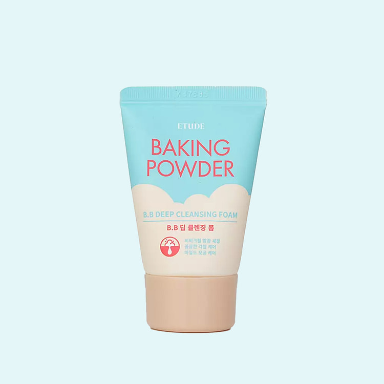ETUDE Sữa rửa mặt sủi bọt tẩy da chết Baking Powder B.B dung tích 30ml