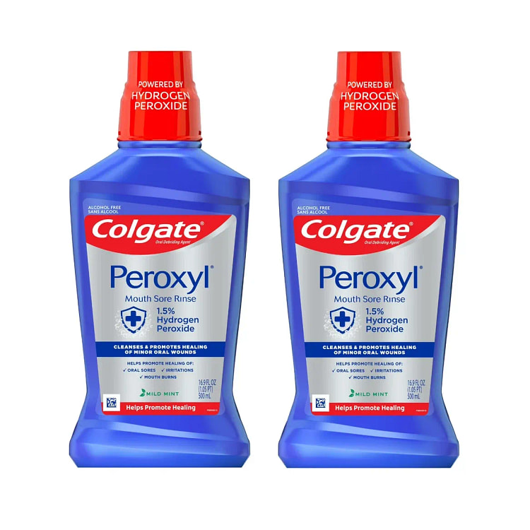 Colgate Peroxyl Sore Rinse 16.9oz 2-Pack 2 pack