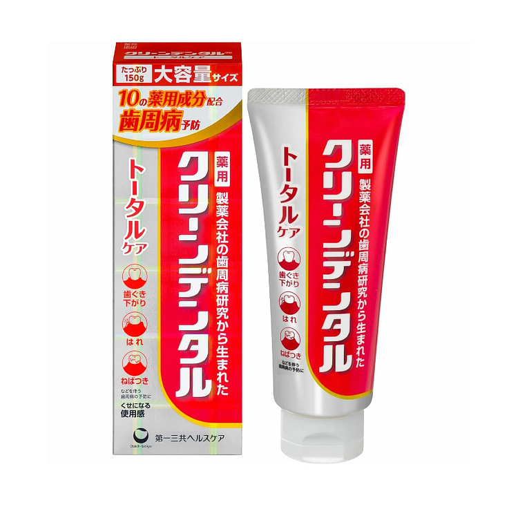 Daiichi Sankyo Clean Dental Total Care Toothpaste 150 g