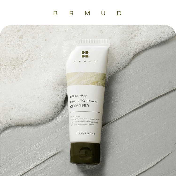 BRMUD 舒缓泥膜泡沫洁面乳 110ml 0.38 磅