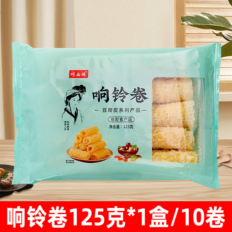 味妃 响铃卷豆皮麻辣烫螺蛳粉火锅食材125g*1盒