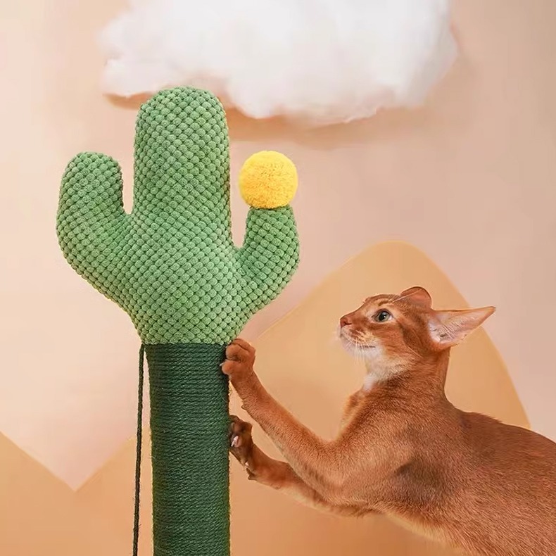 Get HiiiGetCactus vertical cat scratching post cat scratcher non-shedding  XRZMZZ Delivered | Weee! Asian Market