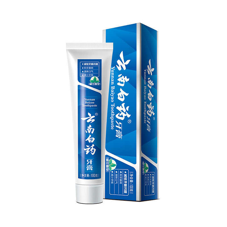 云南白药牙膏经典留兰香型 温和护龈