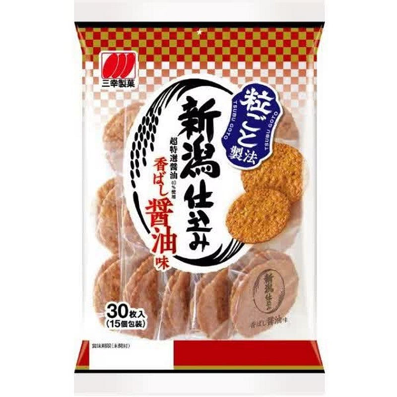 Sanko Seika Niigata Soy Sauce Flavor 30 Pieces 1 each