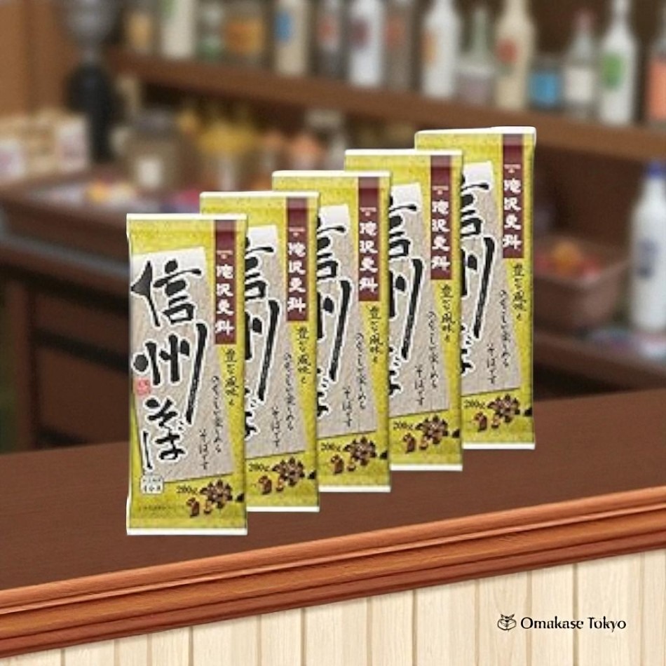 Takizawa Sarashina Shinshu Soba 5 Packs 1040 g