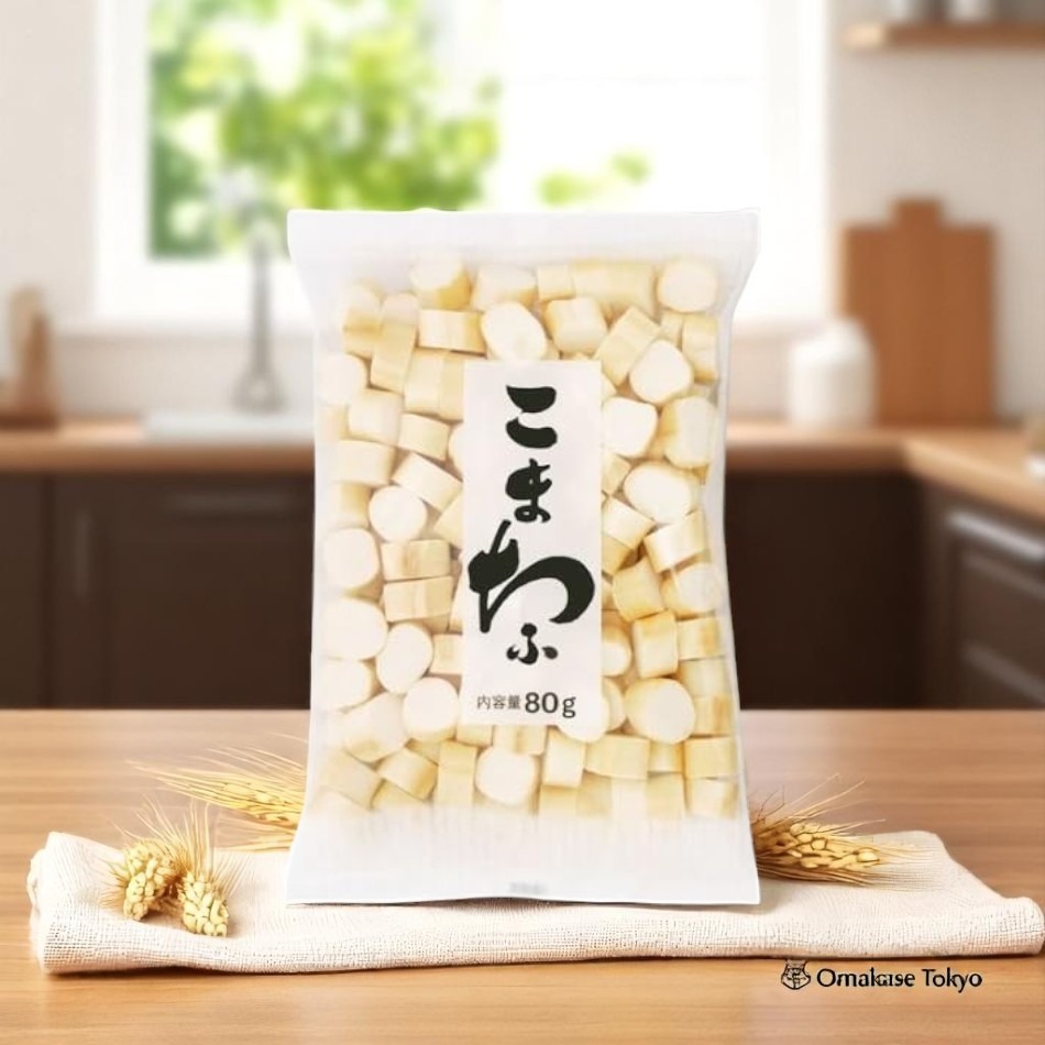 Hitachiya Honpo Komachi Fu Wheat Gluten 5 Bags 400 g