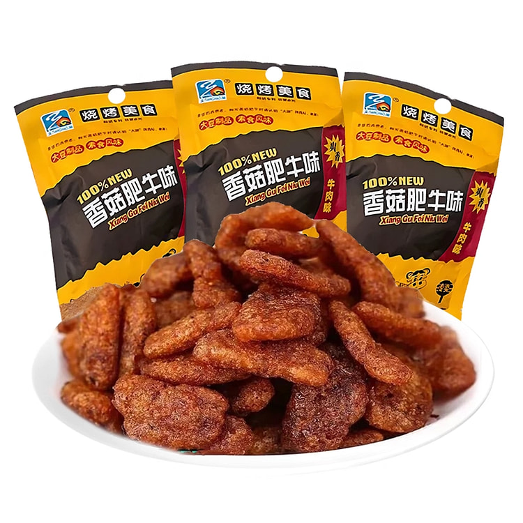 香菇肥牛禛香素肉辣条18g*5包 90 克