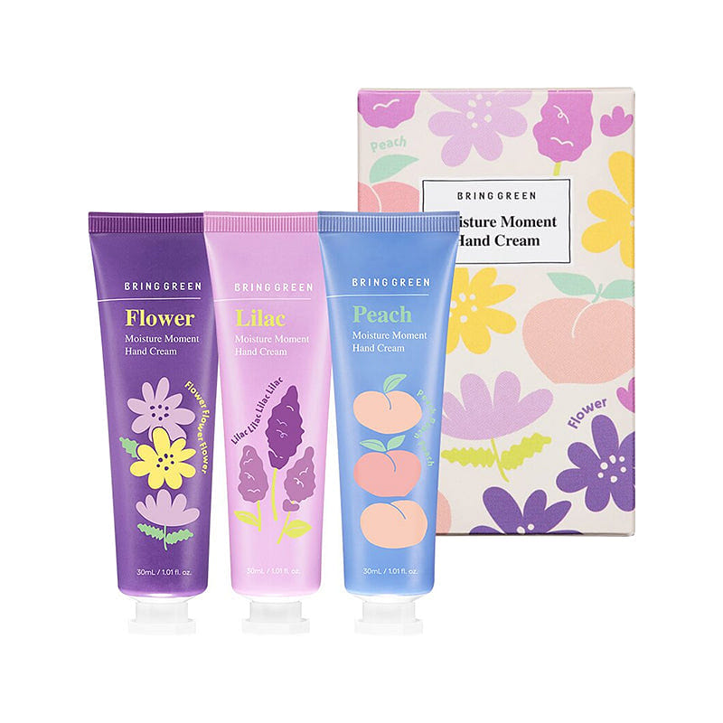 BRINGGREEN’s Moisture Moment Hand Cream Trio Set 1 each