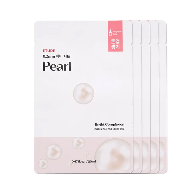 ETUDE 珍珠面膜 5 片