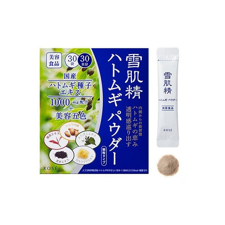 雪肌精 美容五色薏仁粉 1.5g*30包