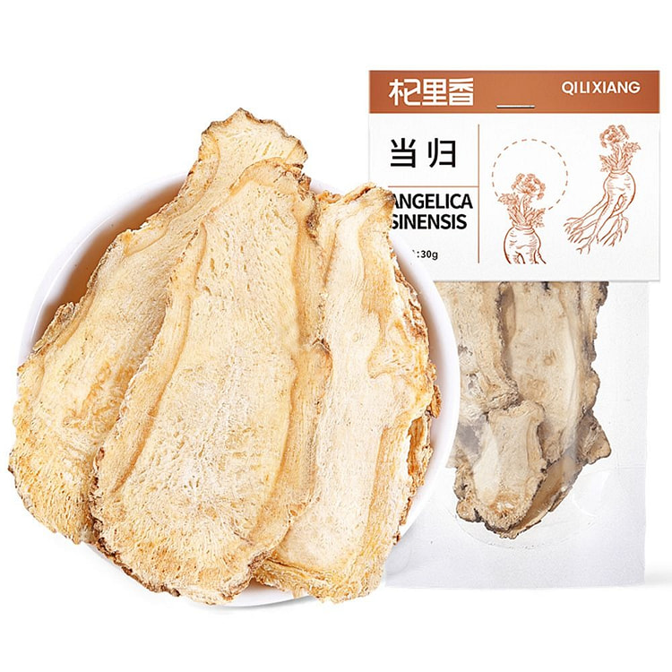 杞里香甘肃当归片新货15头特大片药材30g*1袋 30 克