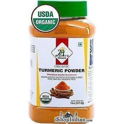 24 Mantra Organic Turmeric Powder – 11 oz jar 11 oz