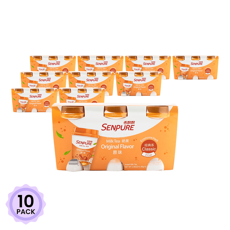 香飘飘 原味奶茶 2.8 盎司*3 份*10 包