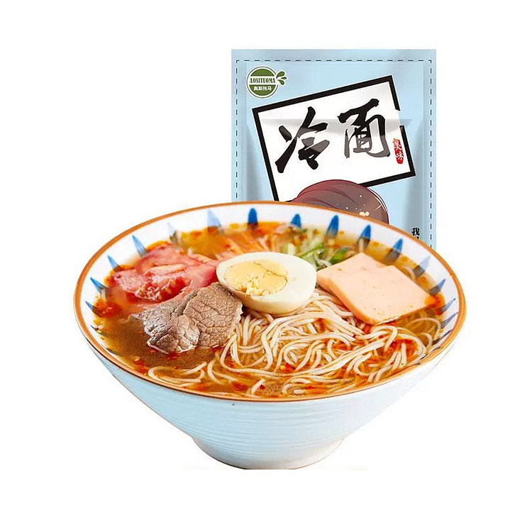 奥斯托马朝鲜冷面韩式东北大冷面小麦380g*1
