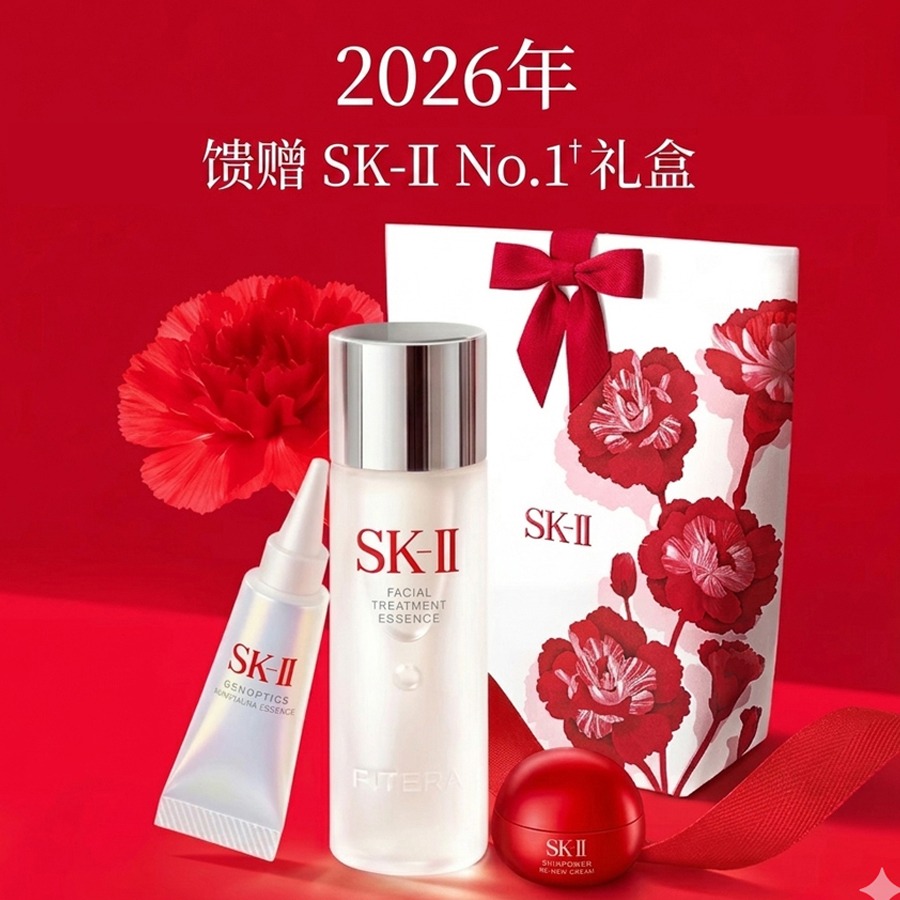 Get SK-II Pitera Aura Essential 2026 Limited Set 75ml 1 box