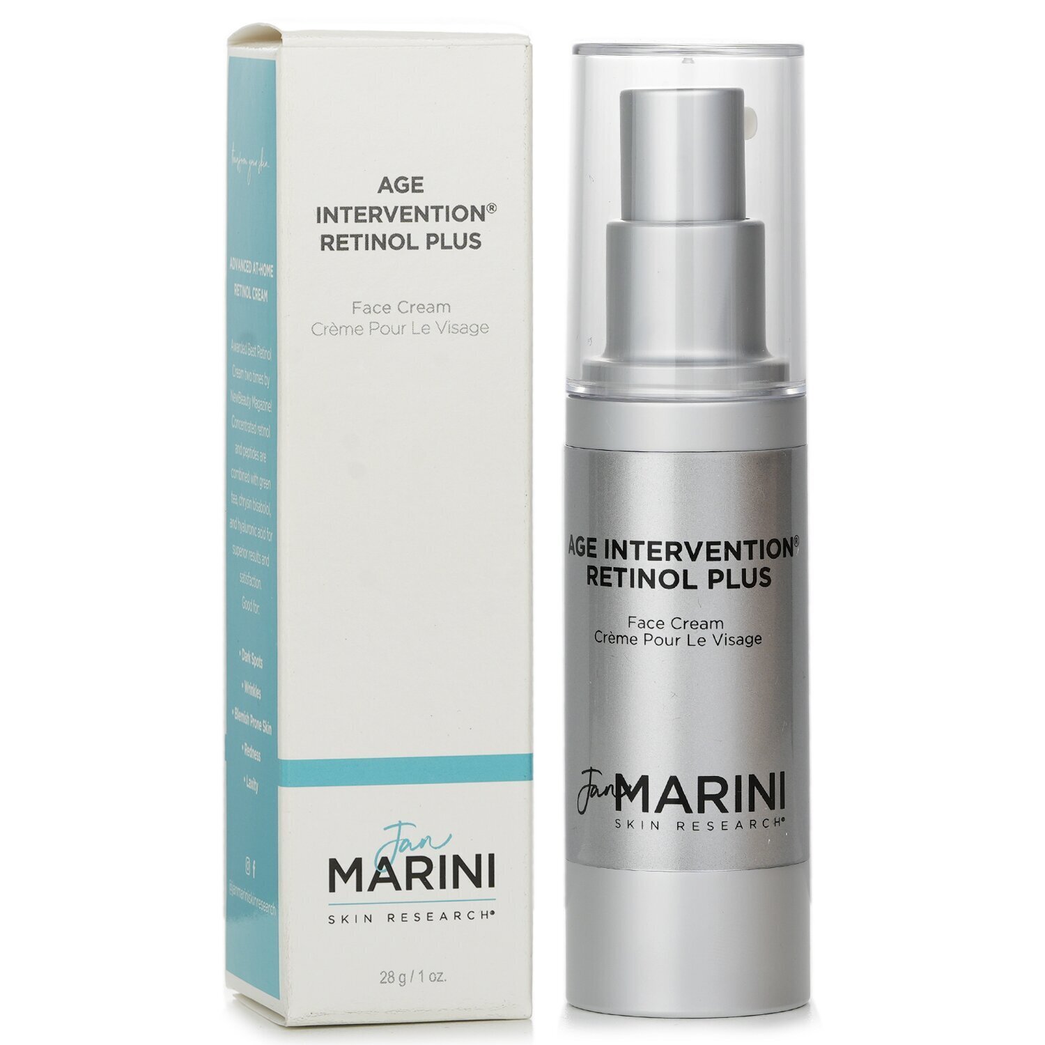 Jan Marini Age Intervention Retinol Plus Face Cream 28g/1oz - Weee!