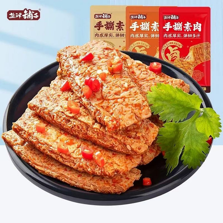 盐津铺子手撕素豆干 3味*10 180 克