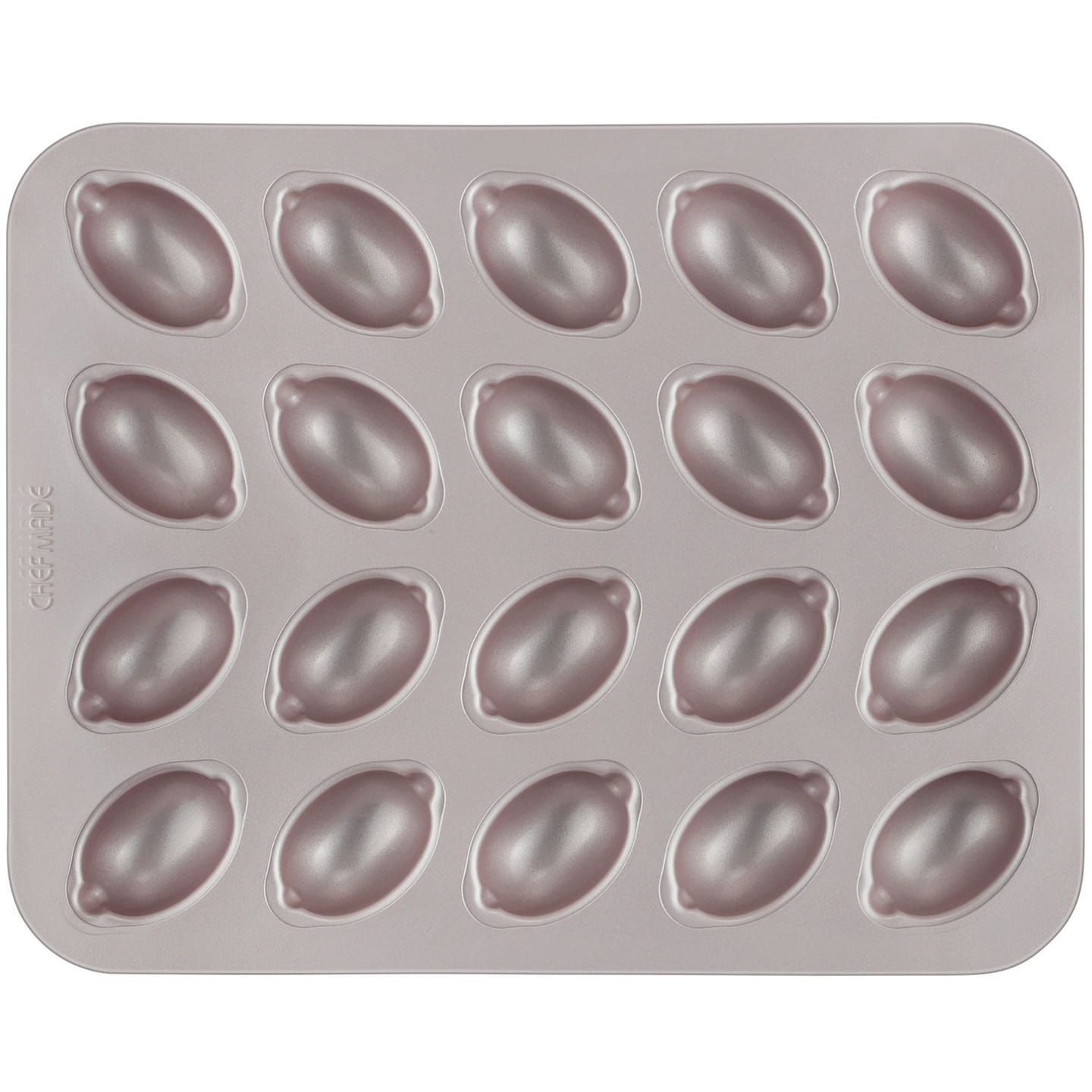 CHEFMADE Muffin Cake pan, 20-Cavity Non-Stick Lemon-Shaped Bakeware 1 each