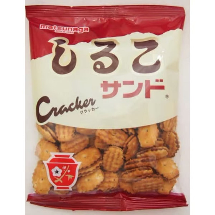 Matsunaga Shokuhin Shiruko Sandwich Crackers 80g 1 each