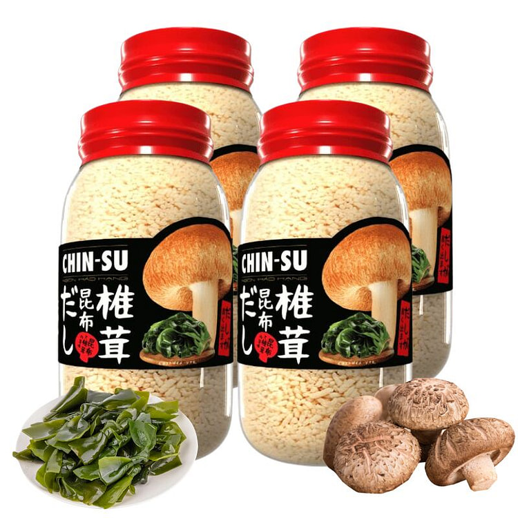 CHINSU 香菇海藻调味料 450克 x4