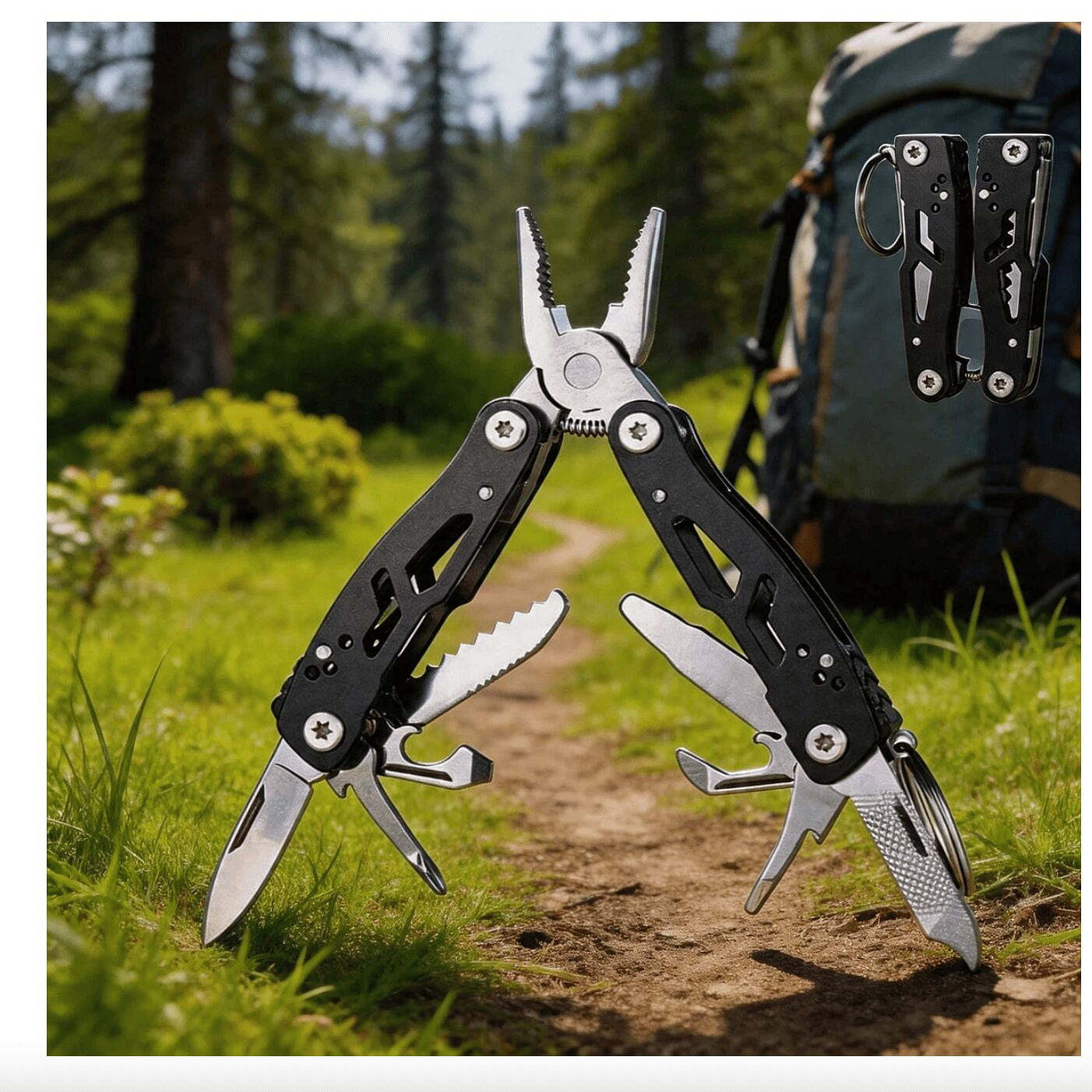 14-In-1 Multitool Pliers, Stainless Steel Foldable 1 case