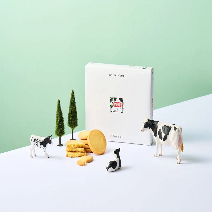 Asagiri Dairy Butter Cookies Handmade Baked Sweets 1 케이스