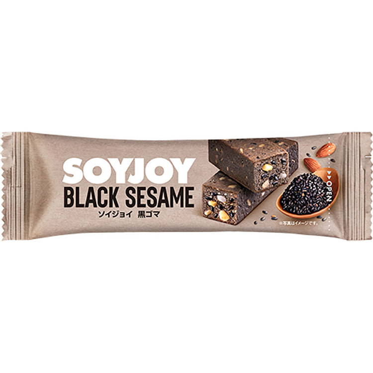 SOYJOY Black Sesame Flavored Soy Energy Bars 30g 1 each