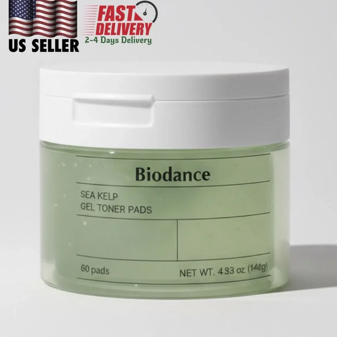 BIODANCE Sea Kelp Gel Toner Pads 60EA Moisturizing 1 pack