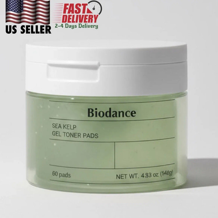 BIODANCE Sea Kelp Gel Toner Pads 60EA Moisturizing 1 pack