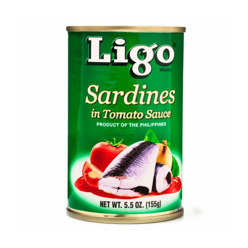 Ligo Sardines In Tomato Sauce 155g 1 each