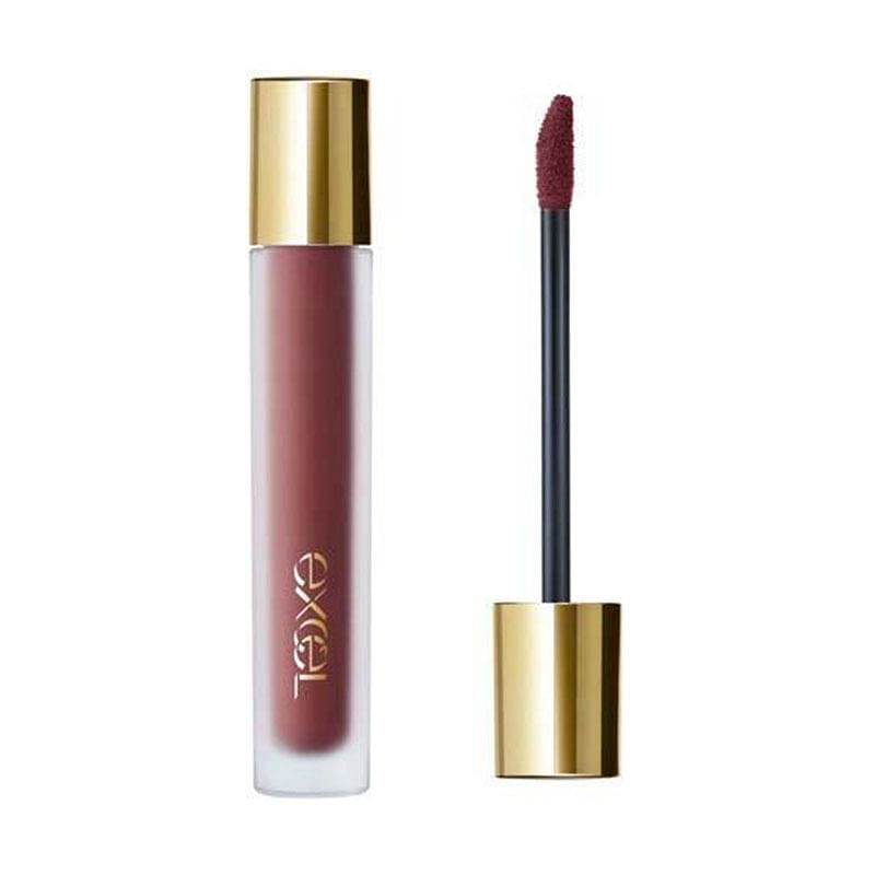 EXCEL Matte Velvet Long-lasting Easy-to-apply Lip Gloss Lipstick 04 Colors 1 each