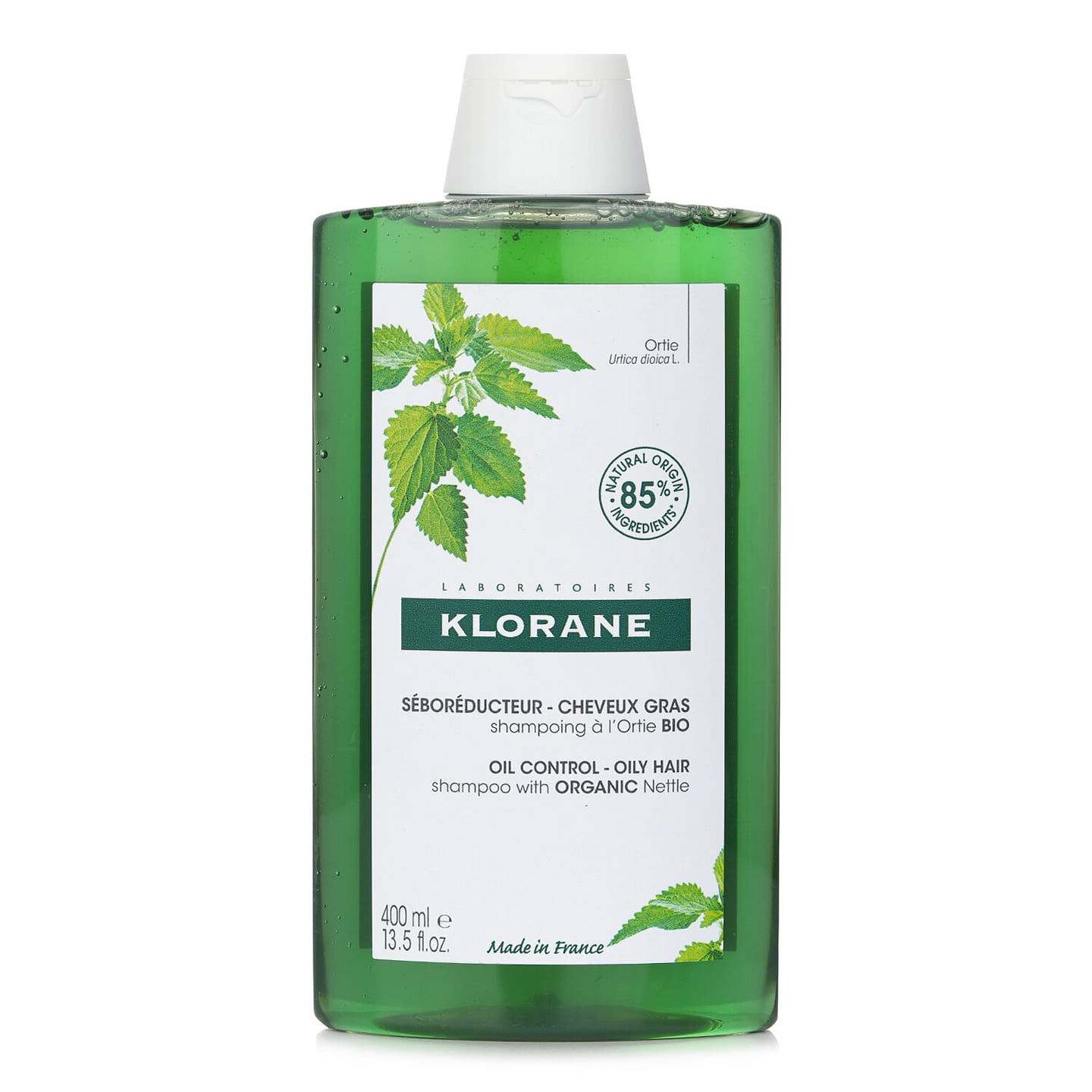 Klorane Shampoo with Organic Nettle (Oil Control Oily Hair) 400ml/13.5oz 400 ml