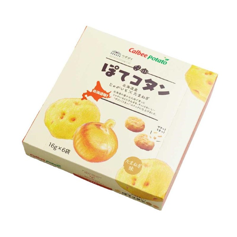 カルビーポテト ぽてコタン 6袋入 - Weee!