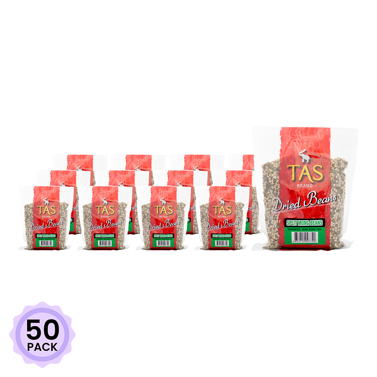 Three Kings Brand 脱皮绿豆 14 盎司*50 包