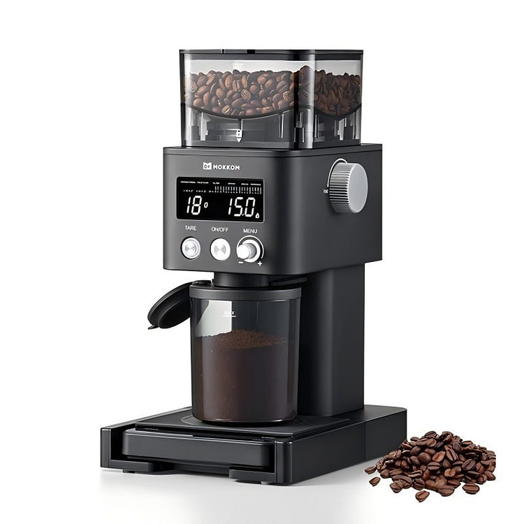 MOKKOM Coffee Grinder with Removable Coffee Scale 1 each