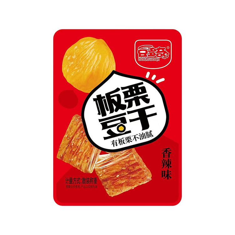豆多奇板栗豆干香辣味500g*1袋