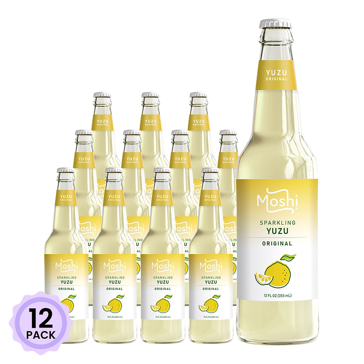Moshi Yuzu Sparkling Drink 12 fl.oz*12 pack