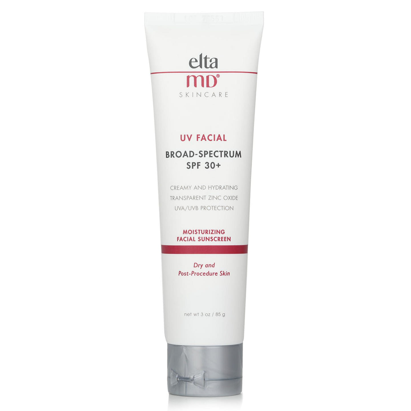 EltaMD UV Facial Moisturizing Facial Sunscreen SPF 30 – For Dry & Post Procedure Skin 85g/3oz 85 g
