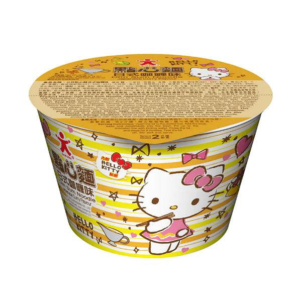 DOLL Instant Noodle Hello Kitty Japan Curry Flv33g 1 each