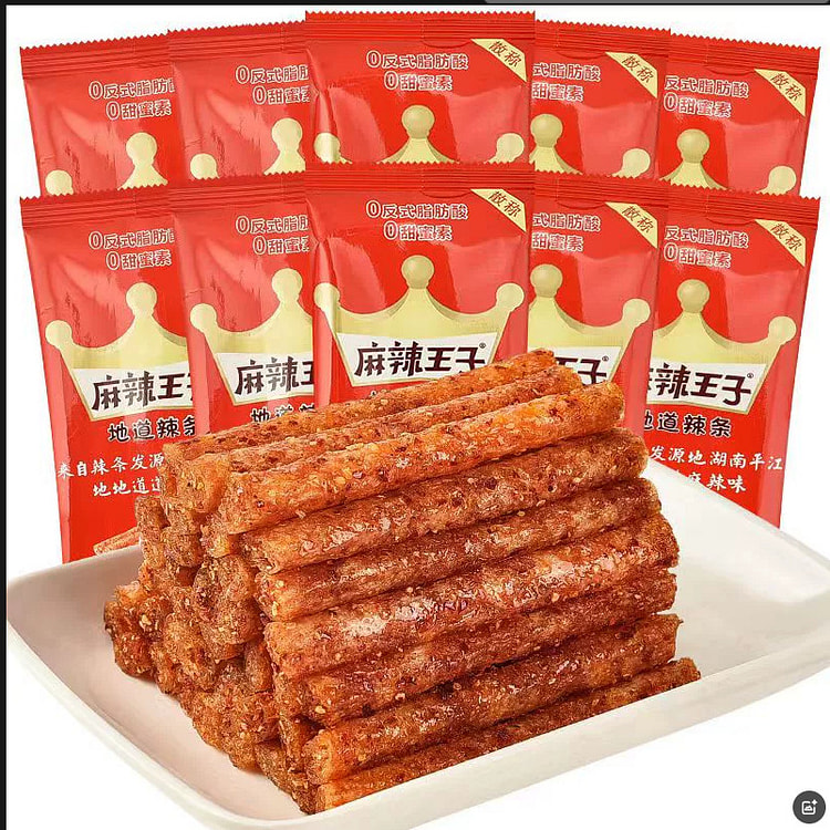 麻辣王子 地道辣条 很麻很辣 20包