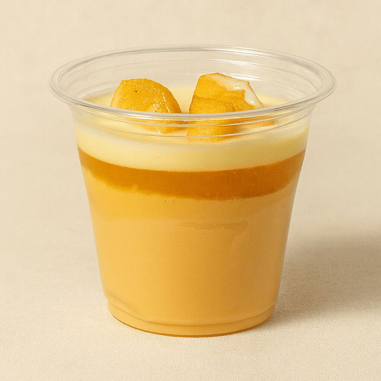 Mango Milk Two-Layer Pudding 8 oz